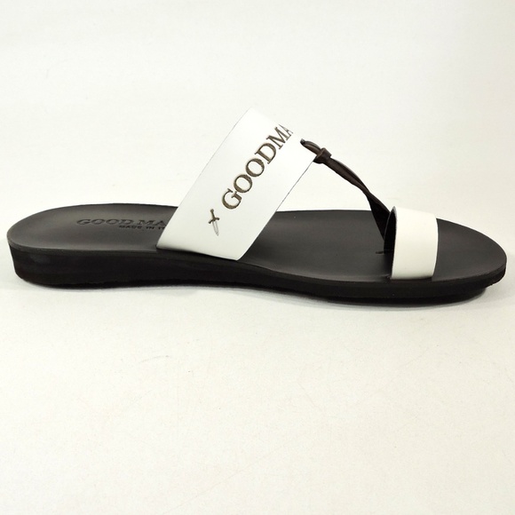 GOODMAN ?? MENS BROWN LEATHER COMFORT SUMMER FLATS SANDALS main image 5